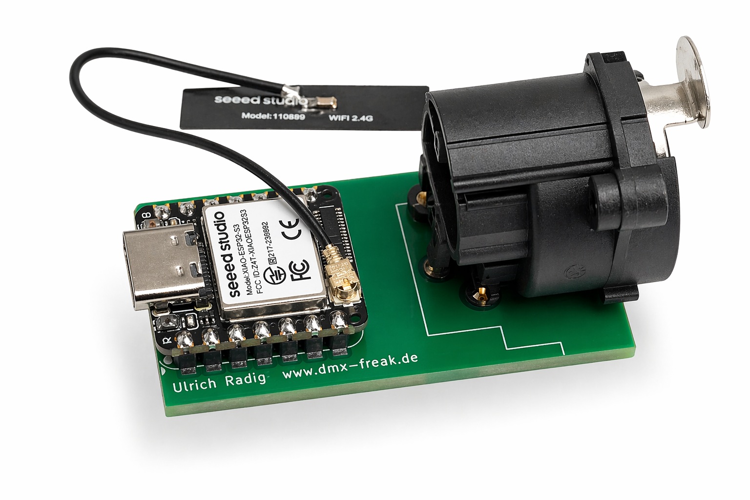 ESP32 WLAN DMX / RDM Node Bausatz mit Art-Net