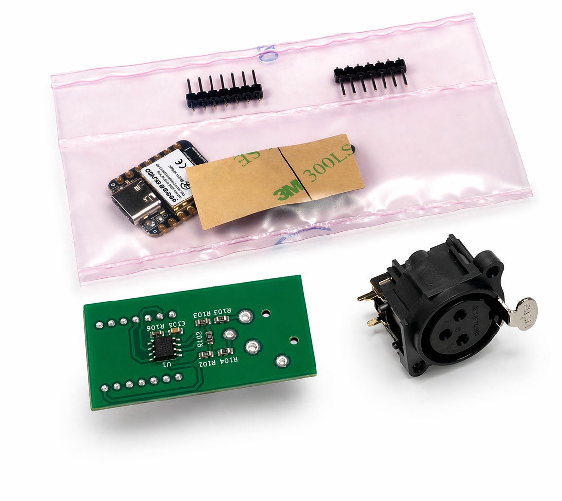ESP32 WLAN DMX / RDM Node Bausatz mit Art-Net
