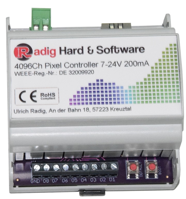 4096 Kanal LED Strip Controller 